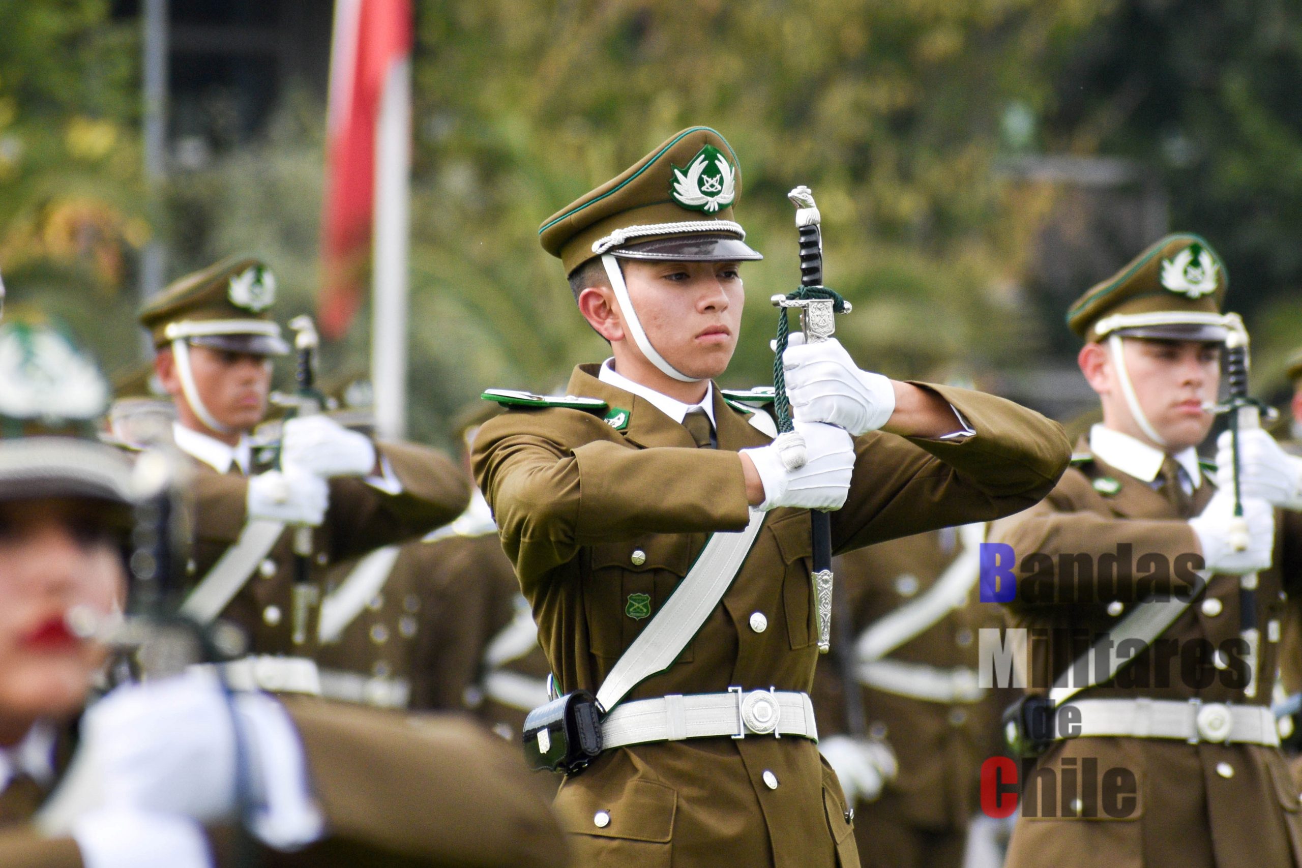 Entrega de Sables y Espadines 2026, Escuela de Carabineros