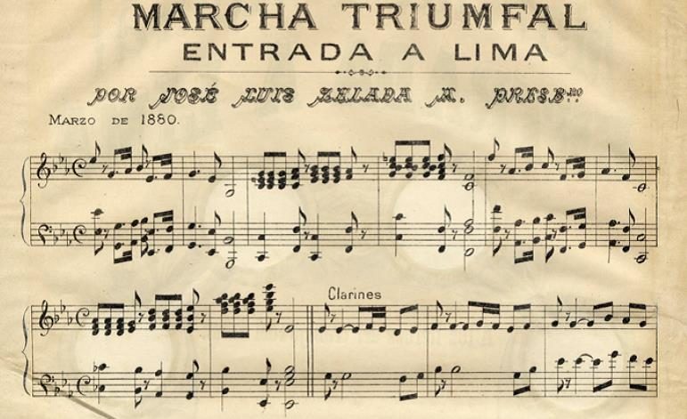 Marcha Triunfal del Ejército de Chile: "Entrada a Lima" (1880)